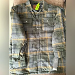 Men’s Flannel Jacket Free Country Size XXL